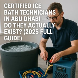 Corporate ice bath team building Dubai