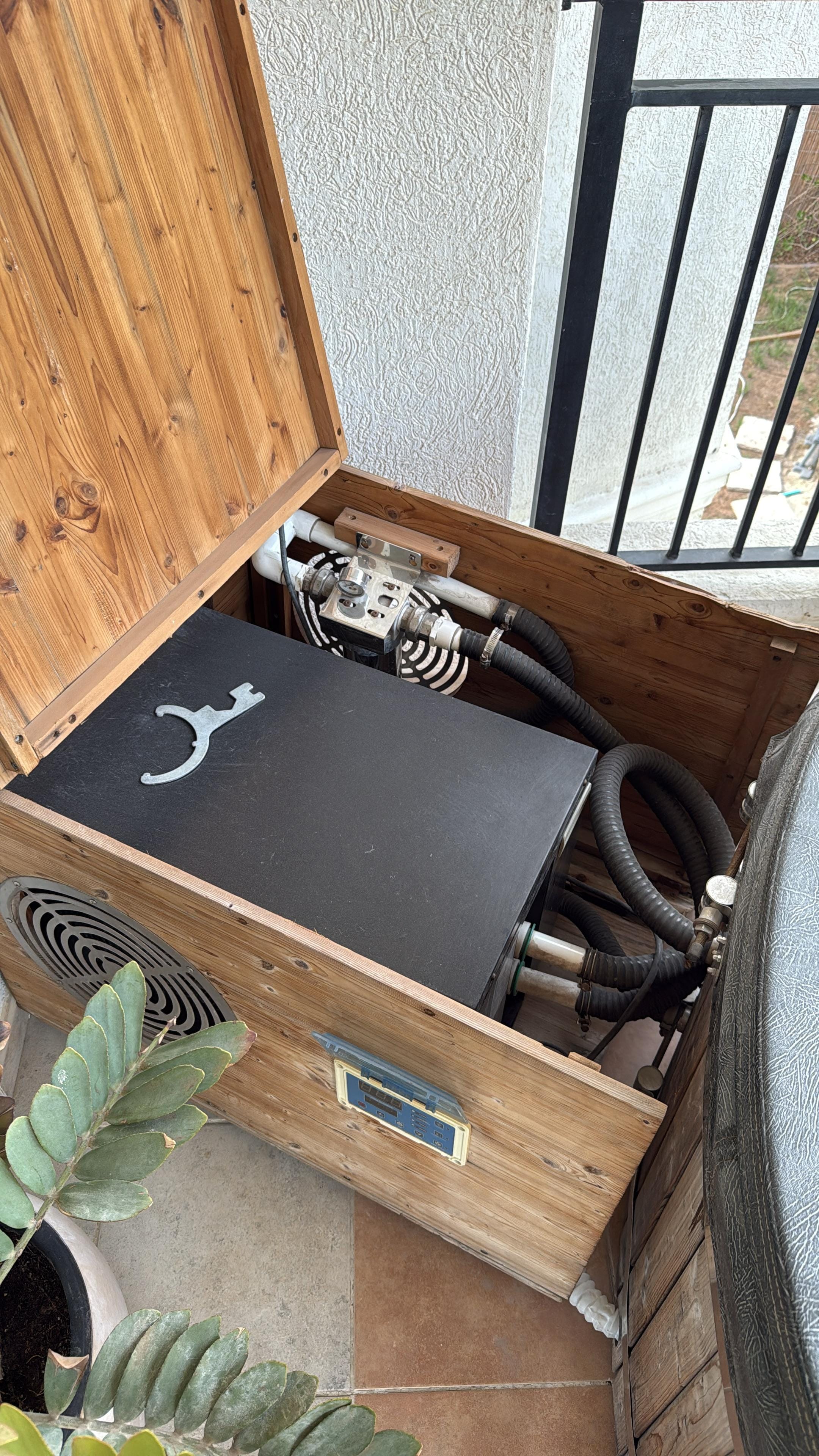 ice bath chiller internal refrigeration system dubai maintenance