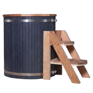 Euphorium Compact Wood-Clad Barrel Tub