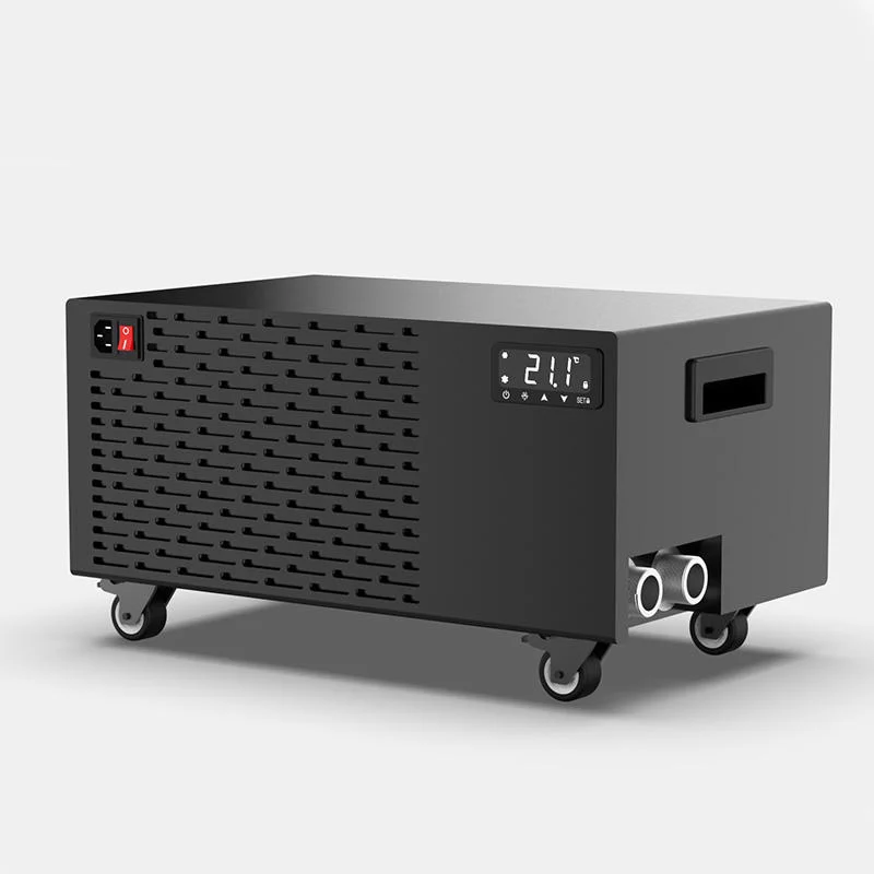 Euphorium Compact 0.5HP cold plunge chiller on wheels