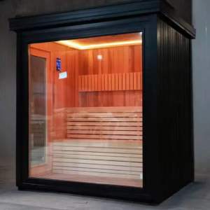 Euphorium Hemlock Four-Person Outdoor Sauna