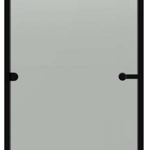 Harvia Black Line satin 9x19 aluminium frame
