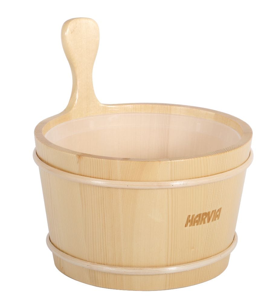 Harvia Bucket 4 l wooden with inner container