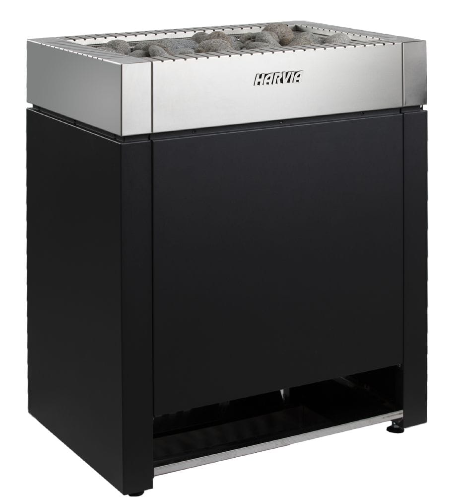 Harvia Qube Pro QU240E 18 - 24 kW black