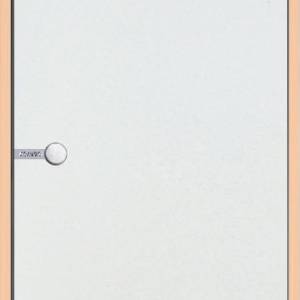 Harvia Glass door  clear 7x19 alder frame