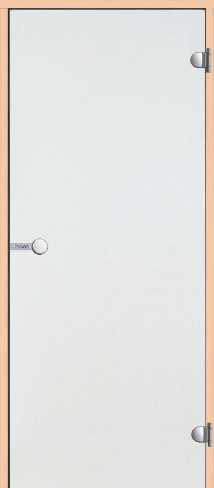 Harvia Glass door clear 7x19 alder frame