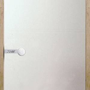 Harvia Glass door  satin 7x19 alder frame