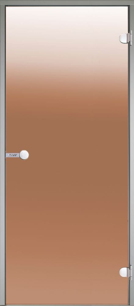 Harvia Glass door bronze 7x19 aluminum frame