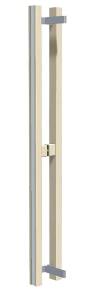 Harvia Handle vertical aspen for glass door