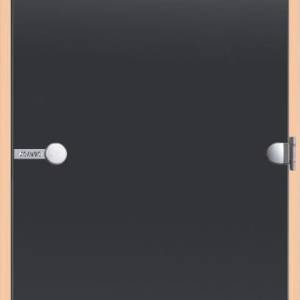 Harvia Glass door gray 9x21 alder frame