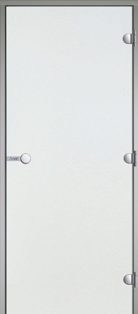 Harvia Glass door clear 9x21 aluminum frame
