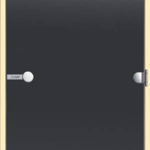 Harvia Glass door  gray 9x19 aspen frame