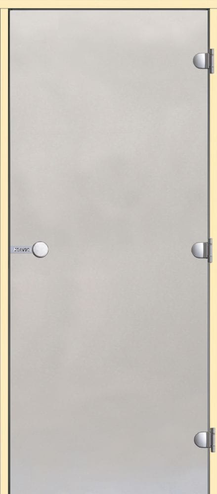 Harvia Glass door satin 9x19 aspen frame