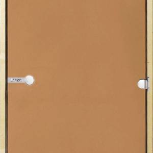 Harvia Glass door bronze 9x19 pine frame
