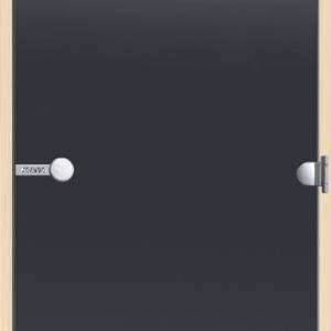 Harvia Glass door gray 9x21 pine frame