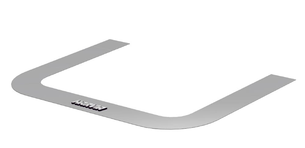 Harvia The Wall embedding flange Steel