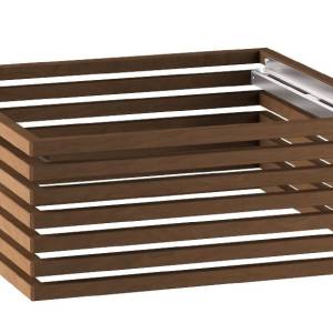 Harvia Concept R CR90/105E safety railing walnut