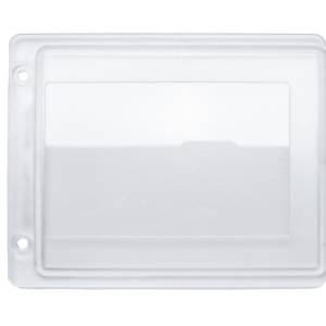 Harvia Service hatch cover plastic, transparent