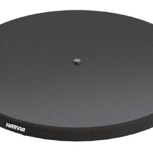 Harvia Protective bedding round (D 624 mm x  H 60-75 mm) black