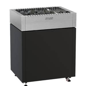 Harvia Qube Combi QU135S 13,5 kW black