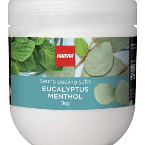 Harvia Sauna peeling salt Euka menthol 1 kg