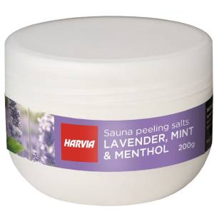 Harvia Sauna peeling salt lavender mint 200g
