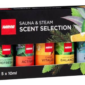 Harvia Sauna scents 5-piece set