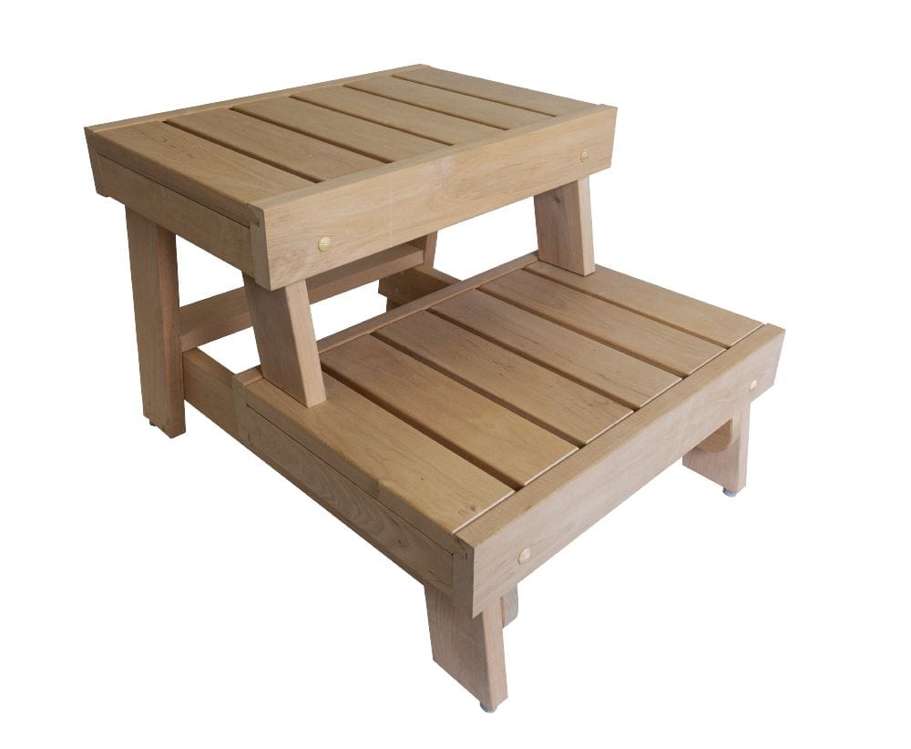 Harvia Formula 2-step footstool alder