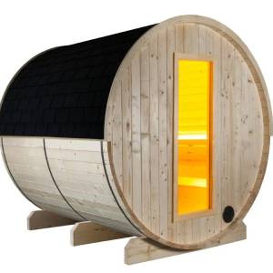 Harvia Kuusi window element full glass for barrel sauna