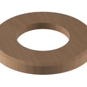 Harvia Concept R mini cover for foot walnut