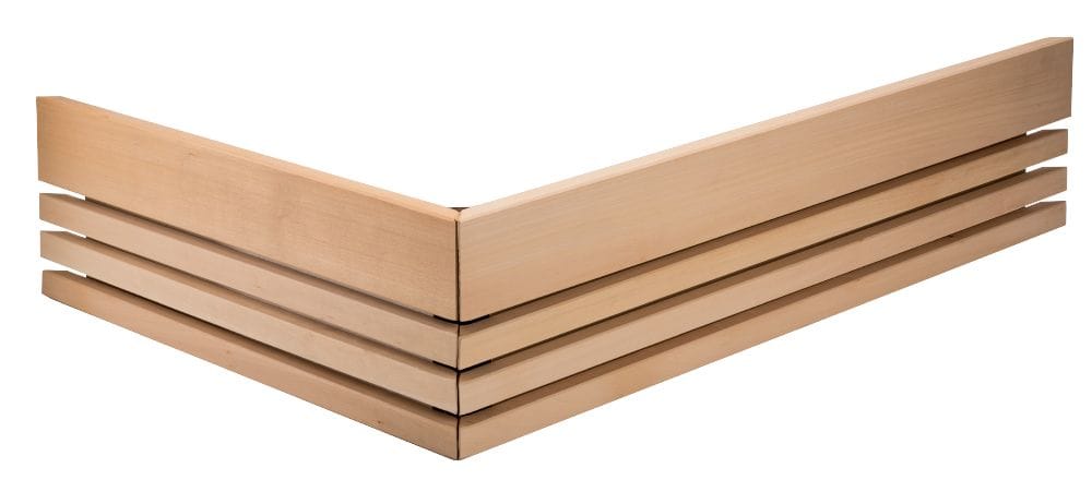 Harvia QUBE-240 safety railing linden
