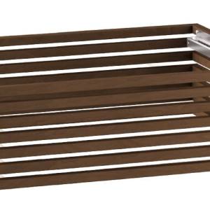 Harvia Concept R CR100S/120E/135S/150E safety railing walnut