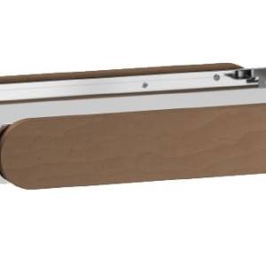 Harvia Concept R mini Combi safety railing walnut