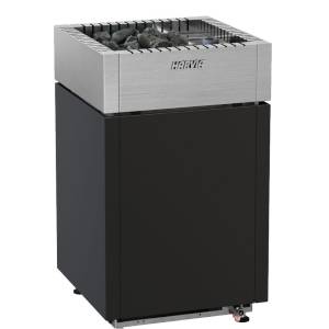 Harvia Qube Combi QU100S 10,0 kW black