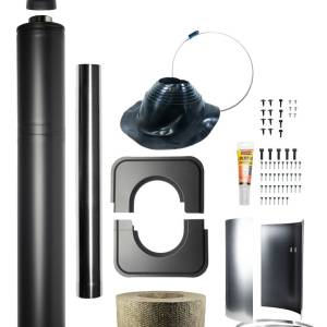 Harvia Steel chimney 1500 black