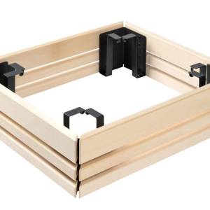 Harvia Virta 11 & Combi 7/9 kW safety railing 3-sided linden