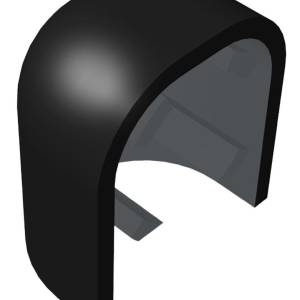 Harvia Hinge screw plug, black
