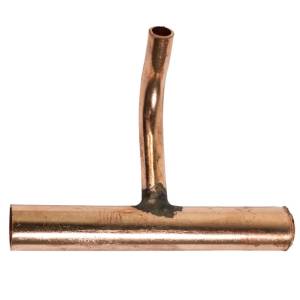 Harvia Water outlet pipe assembly, copper