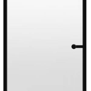 Harvia Black Line clear 8x19 aluminium frame