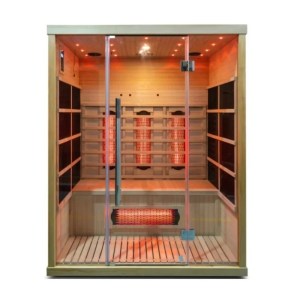 Euphorium Trio Cedar Infrared Sauna
